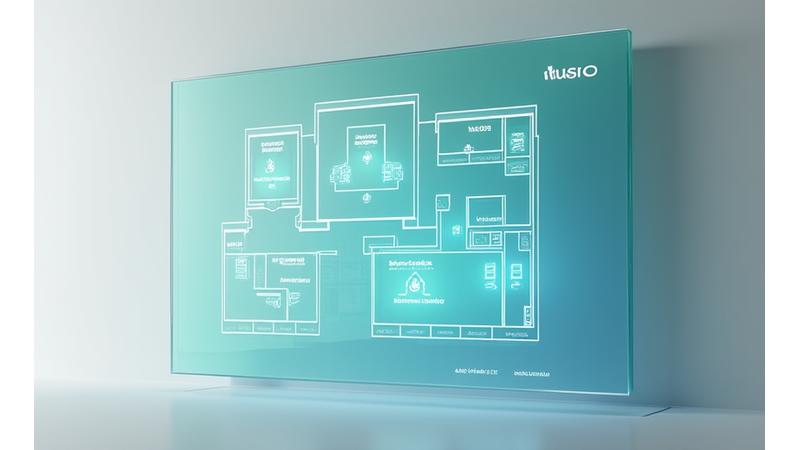 Interfaz de un sistema de audio multiroom mostrando la reproducción de música en diferentes zonas de una casa.