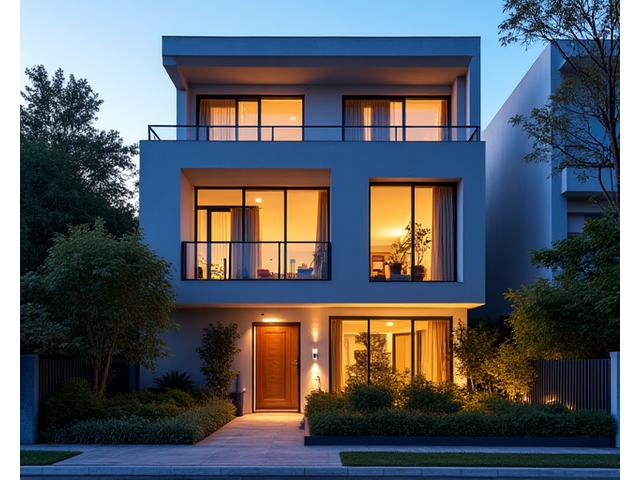Casa familiar moderna en Chapinero con iluminación inteligente