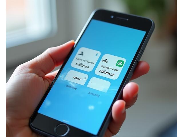 Smartphone mostrando notificaciones de alerta con iconos de persona, coche y gato